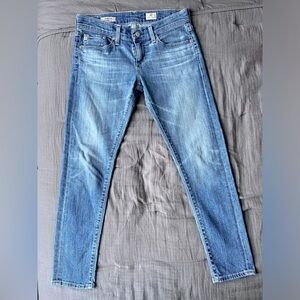 AG JEANS
Relaxed Fit Slim Blue Cropped Jean